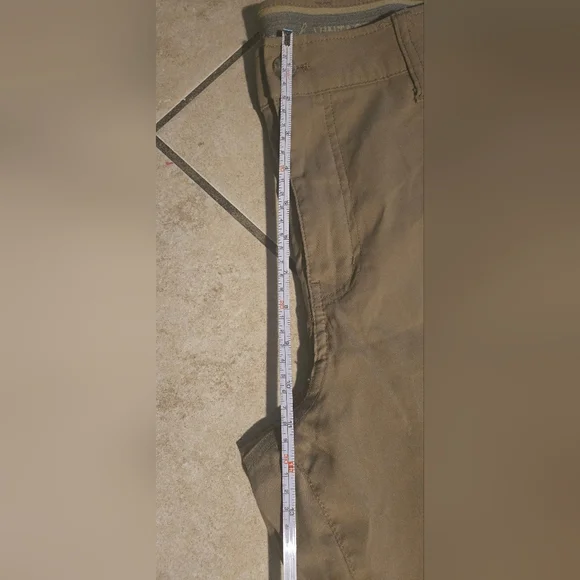 Men's Casual Straight-Leg Chino Pants - Brown - Picture 6 of 12